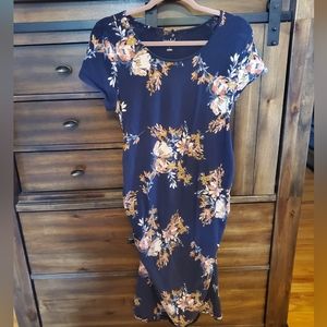 Isabel Floral Maternity Dress